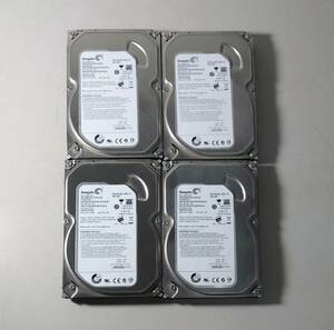 KN3268 【中古品】4個セット Seagate ST3500418AS HDD 500GB