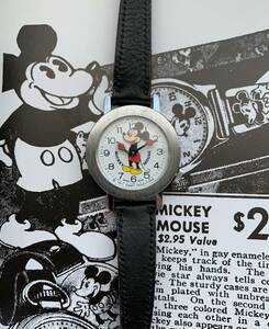 BRADLEY Mickey Mouse колеблющийся часы ручной завод часы 