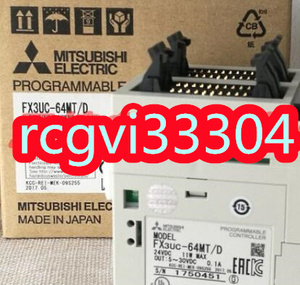 新品 MITSUBISHI/三菱電機 FX3UC-64MT/D シーケンサー保証6ヶ月