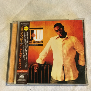 WAYNE WONDER「NO HOLDING BACK」 ＊レゲエ界ナンバーワンの美声の持ち主　＊ヒット曲「No Letting Go」等、多数収録