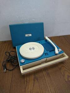  free shipping E56255 takt retro commodity to Miku la electro- machine portable record player 