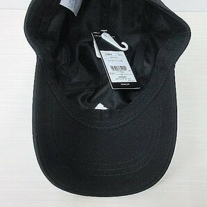 ◆新品◆ adidas COOLMAX アディダス クールマックス キャップ 帽子 フリーサイズ 54～57cm Z52459 ブラック ロゴ入り ポリエステルの画像6