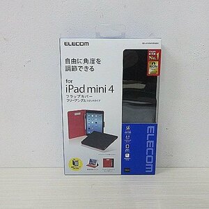 ◆新品未開封◆ ELECOM エレコム iPad mini4 2015年モデル フラップカバー ケース フリーアングルスタンドタイプ ブラック