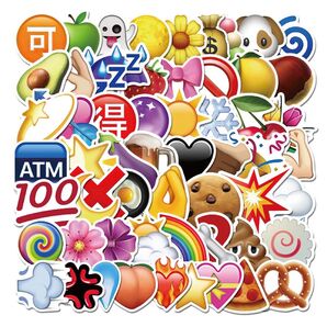絵文字ステッカー60枚セット防水シールemojiシールステッカーセット防水個別ステッカー可愛い人気包装日記