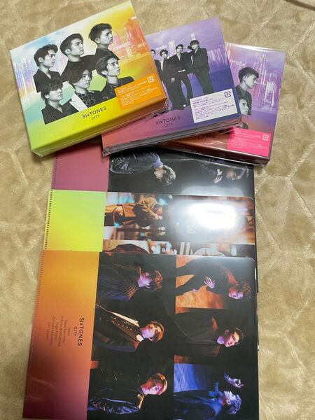 CITY SixTONES 特典付き 3形態