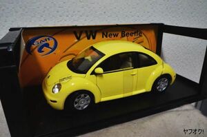 GATE VW New Beetle 1/18 ミニカー イエロー フォルクスワーゲン ニュービートル