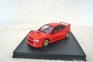 Trofeu スバル インプレッサ WRC 1/43 ミニカー GC8 赤