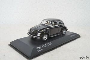 ミニチャンプス VW 1302 1970 1/43 ミニカー 黒 フォルクスワーゲン ビートル