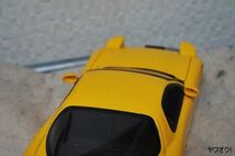 HOT WORKS マツダ RX-7 1/24 ミニカー イエロー FD3S ジャンク_画像5