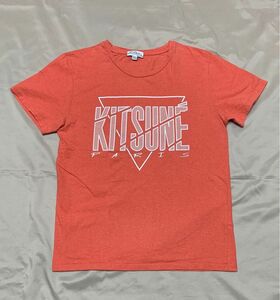  メゾンキツネ・Tシャツ・コーラル・メンズ・M MAISON KITSUNE