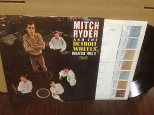 LP　赤盤　ミッチライダーとデトロイトホイールズ　リズムアンドブルースの王者　ジャケ裏日付書込　SP-8097　mitch ryder 　　管3B8