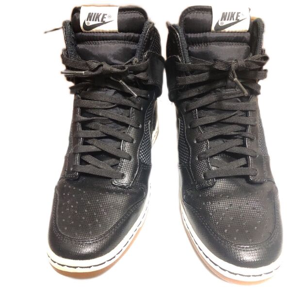 NIKE DUNK インヒールスニーカー black