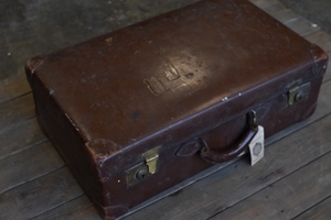 106700 Великобритания Vintage British Trunk Case Vintage Antique Suitcom