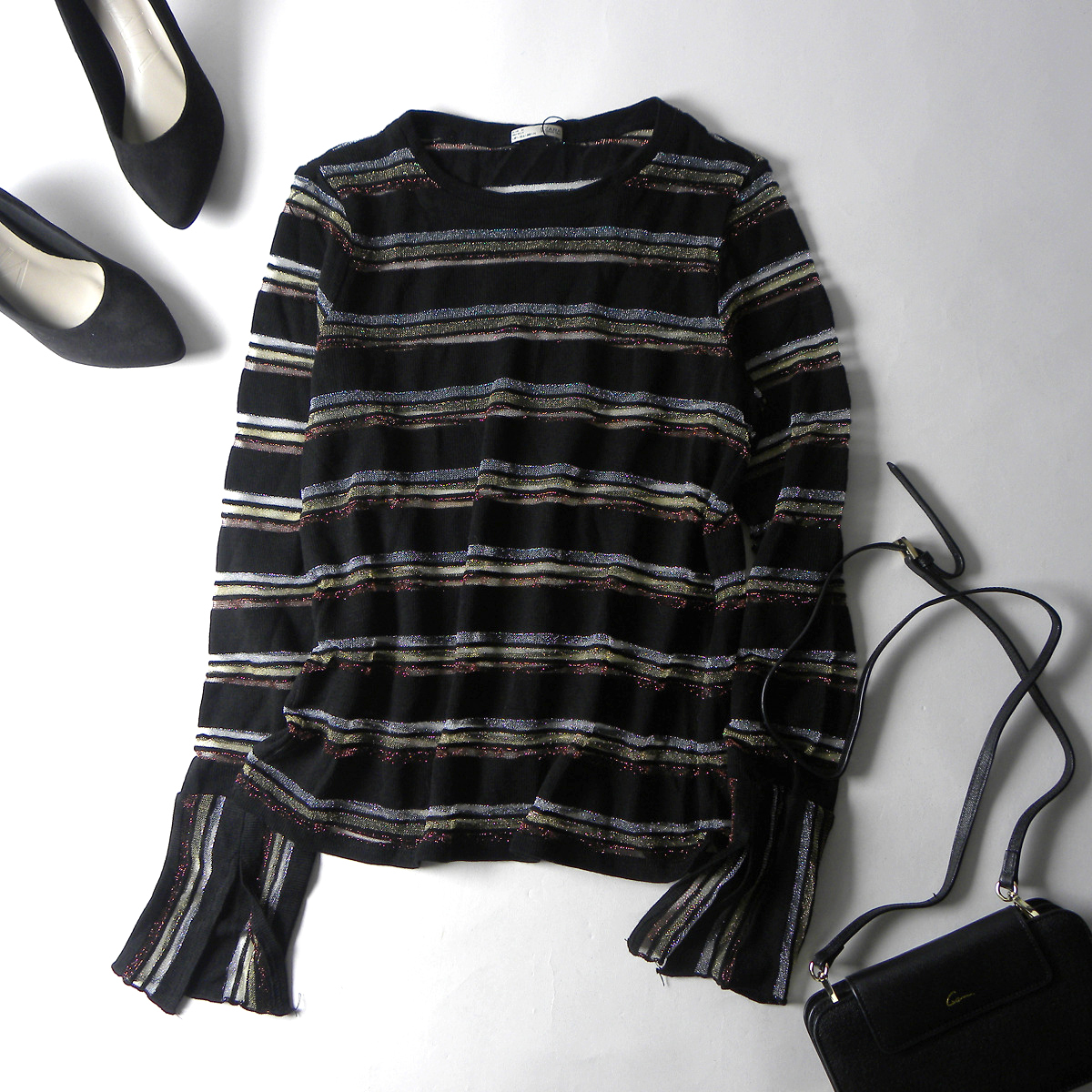 ヤフオク! -「zara ボーダーニット」の落札相場・落札価格