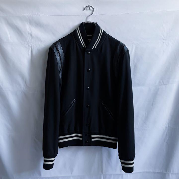 50%OFF Laurent Saint - 50 ジャケット テディ ロゴ サンローラン