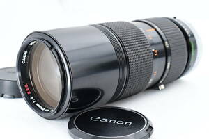 ★カメラ業者廃業による価値ある商品大放出!! 訳あり★ CANON キャノン ZOOM LENS FD 80-200mm F4 S.S.C. (t2820）