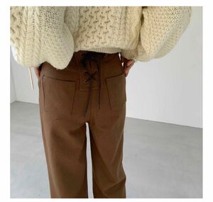 willfully レースアップパンツ カスタネ LOWRYSFARM JEANASIS ZARA KBF イエナ