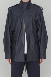 ＜[美品 HYKE M-51 TYPE FIELD JACKET BIG FIT 41800円 フィールド ジャケット 日本製 オーバーサイズ ハイク 百貨店購入 洗濯済 匿名発送]