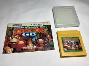 スーパードンキーコング/SUPER DONKEY KONG/ゲームボーイ専用カートリッジ/取り扱い説明書付き／平成時代物/中古品