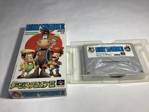 ダービースタリオンIII／スーパーファミコン　ソフト/DERBY STALLION III／当時物/中古品/取扱説明書なし/1995MADE IN JAPAN