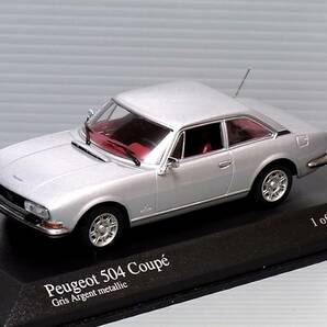 1/43 ミニチャンプス プジョー 504 クーペ Peugeot 504 Coupe  2016台限定の画像1