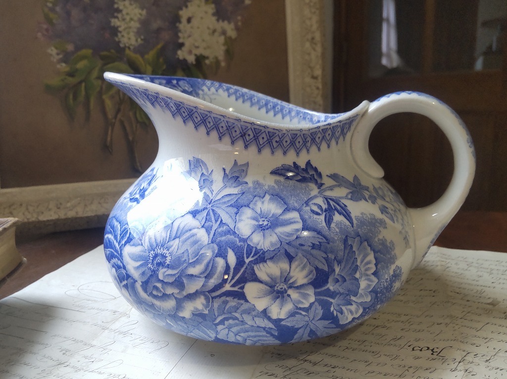 美品*レア*フランスアンティーク*ショワジールロワ*ピシェ*水差し