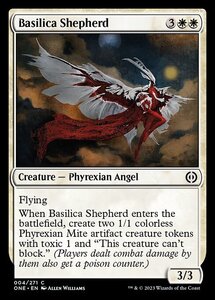 MTG ■白/英語版■ 《聖堂の導き手/Basilica Shepherd》★FOIL★ ファイレクシア：完全なる統一 ONE