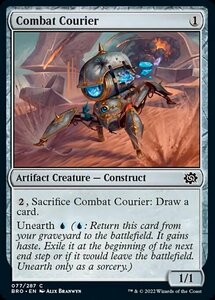 MTG ■無/英語版■ 《戦闘の打破者/Combat Thresher》★FOIL★ 兄弟戦争 BRO