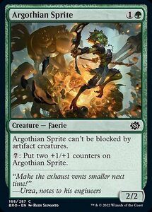 MTG ■緑/英語版■ 《アルゴスの日和見主義者/Argothian Opportunist》★FOIL★ 兄弟戦争 BRO