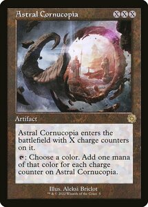 MTG ■無/英語版■ 《霊体のヤギ角/Astral Cornucopia》▲旧枠▲ 兄弟戦争 BRO