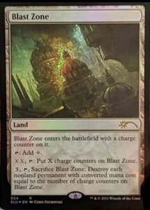 MTG ■土地/英語版■ 《爆発域/Blast Zone》★FOIL★Secret Lair SLD