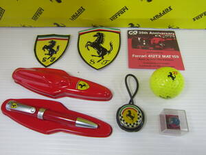  новый товар др. * редкий предмет Ferrari FERRARI авторучка авторучка с футляром мяч для гольфа нашивка кольцо для ключей шлем модель CD /308 488 F8 296GTB PISTA
