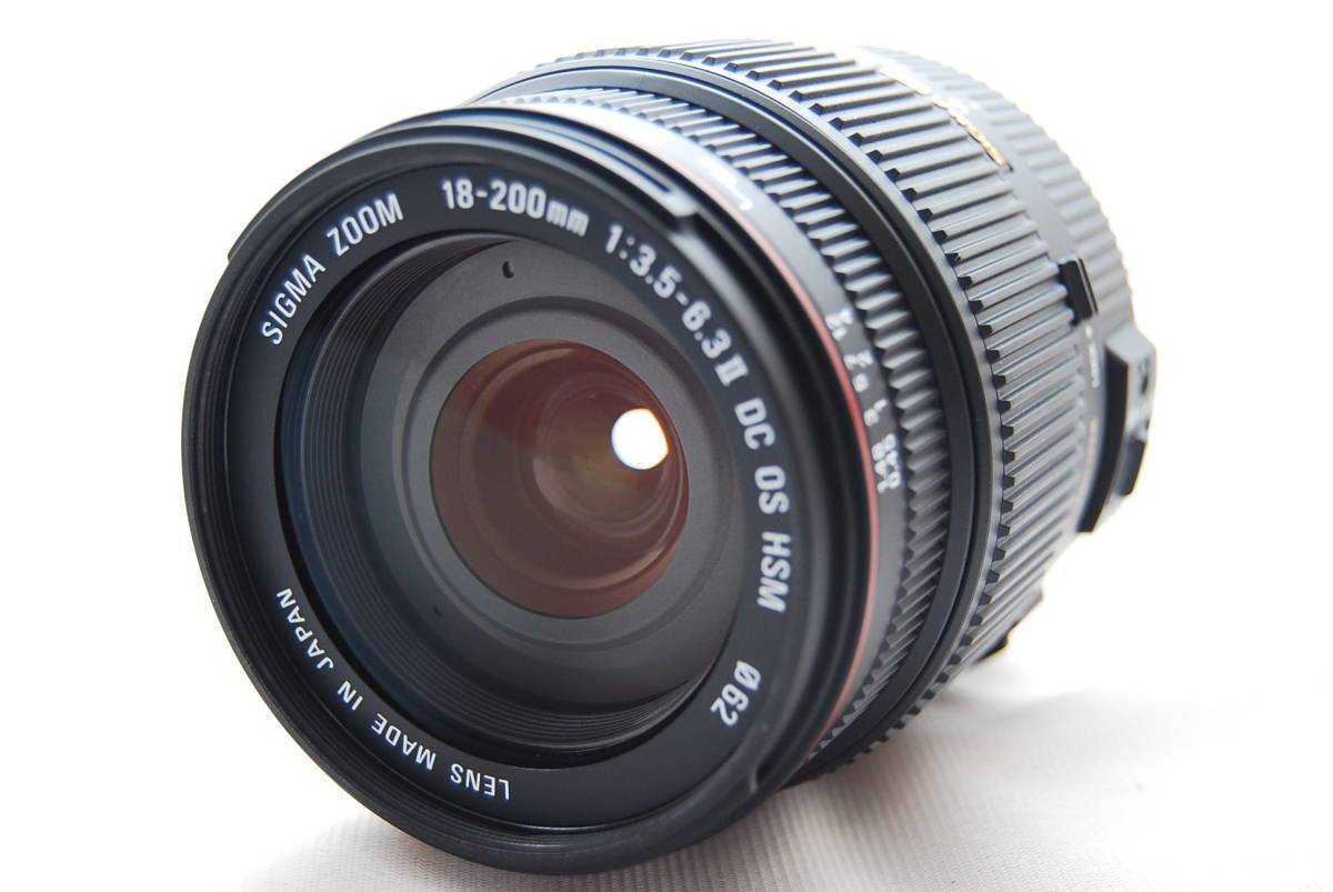 Canon用シグマレンズ 18-200mmHSM☆手振れ補正付き☆3304-1 カメラ ...