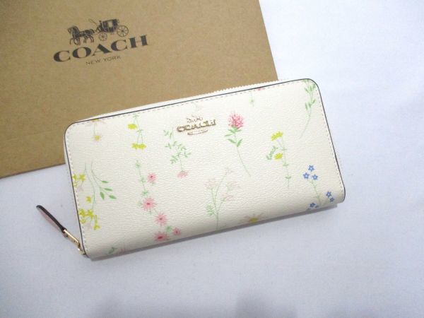 ヤフオク! -コーチ 財布 レディース 花柄の中古品・新品・未使用品一覧
