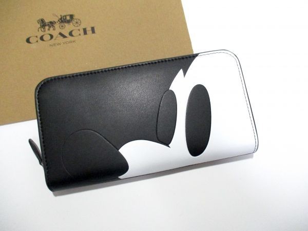 ヤフオク! -コーチ 長財布 ミッキーの中古品・新品・未使用品一覧