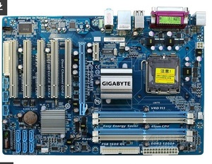 美品 GIGABYTE GA-P43-ES3G マザーボード Intel P43 LGA 775 Core2 Extreme,Quad, Duo,Pentium E,Pentium D,Celeron D ATX DDR2