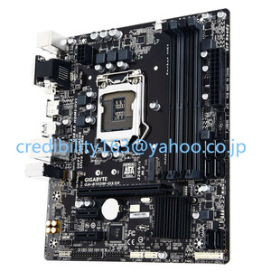 新品に近い GIGABYTE GA-B150M-DS3H DDR4 マザーボード Intel B150 LGA 1151 Micro ATX 