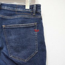 DISEL 30 スキニー ストレッチ デニム パンツ D-Strukt メンズ ディーゼル H2-29_画像6