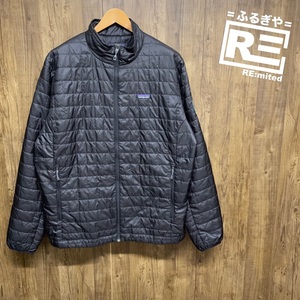 patagonia パタゴニア ナノパフジャケット ジャンパー ナイロンジャケット メンズ XXL ブラック プリマロフト アウトドア