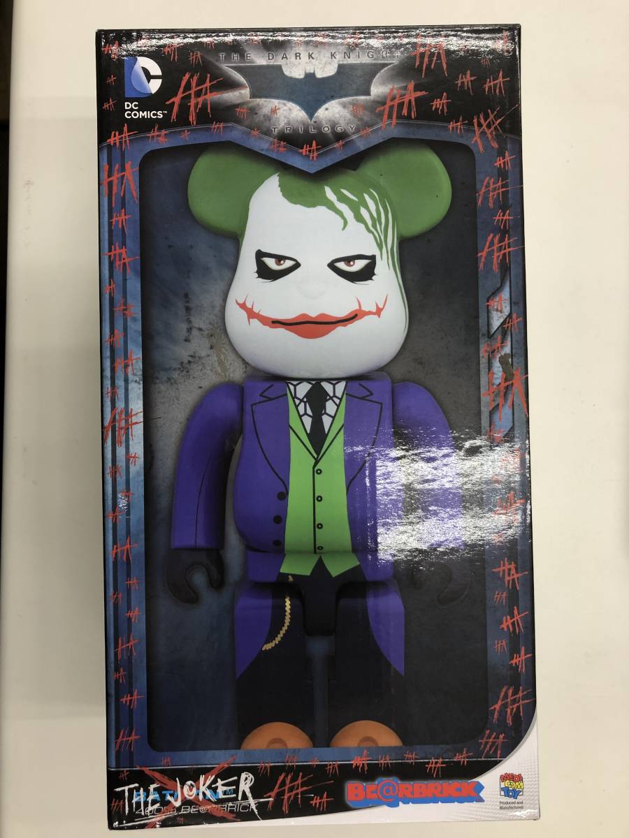 宅配便送料無料 BE@RBRICK THE JOKER BATMAN 新品未使用 メディコム