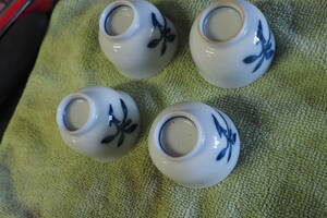  sake cup, period thing, retro, antique,3 kind,12 piece set 