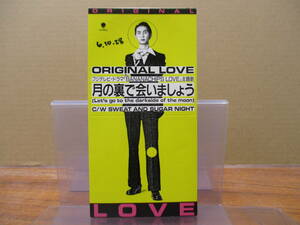 S-4127【8cm シングルCD】ORIGINAL LOVE オリジナル・ラヴ　月の裏で会いましょう BANANACHIPS LOVE / SWEAT AND SUGAR NIGHT 田島貴男
