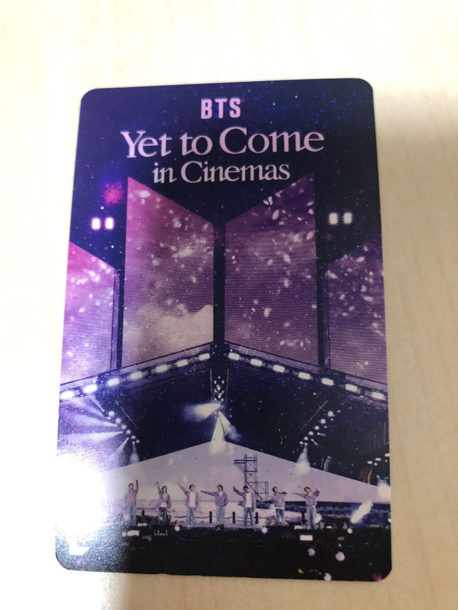 新品】BTS 映画 Yet to Come ジミン JIMIN ムビチケ 特典 チケット