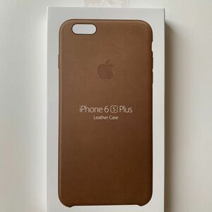 iPhone 6s Plus 純正 レザーケース　新品未開封 ブラウン