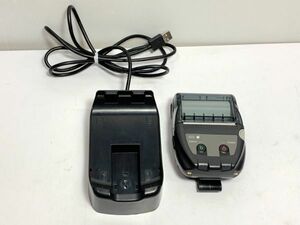 [ operation verification ending ]0124-6 Seiko in stsuru charge cradle CDL-B01K-1 mobile type feeling . type printer MP-B20 for 