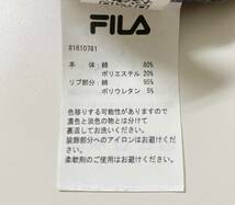 新品 S ★ FILA フィラ レディース スウェット パーカー 裏起毛 グレー パープル ロゴ刺繍 ワンポイント フーディ トレーナー フリース_画像7