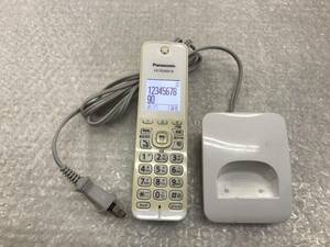 Panasonic telephone machine cordless handset KX-FKD404-W secondhand goods A-2702