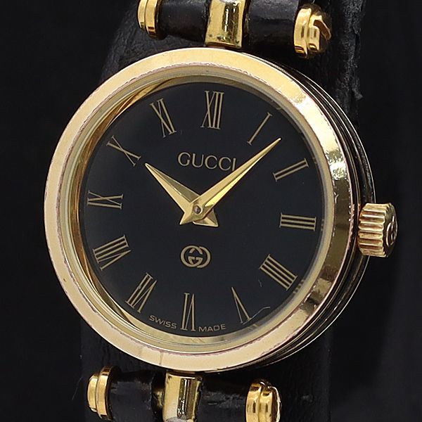 GUCCI 腕時計 超美品 定価10万 ☆ジャンク品☆ グッチ 時計 金属ベルト