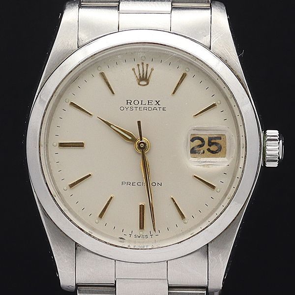 ヤフオク! -ロレックス プレシジョン 手巻きの中古品・新品・未使用品一覧