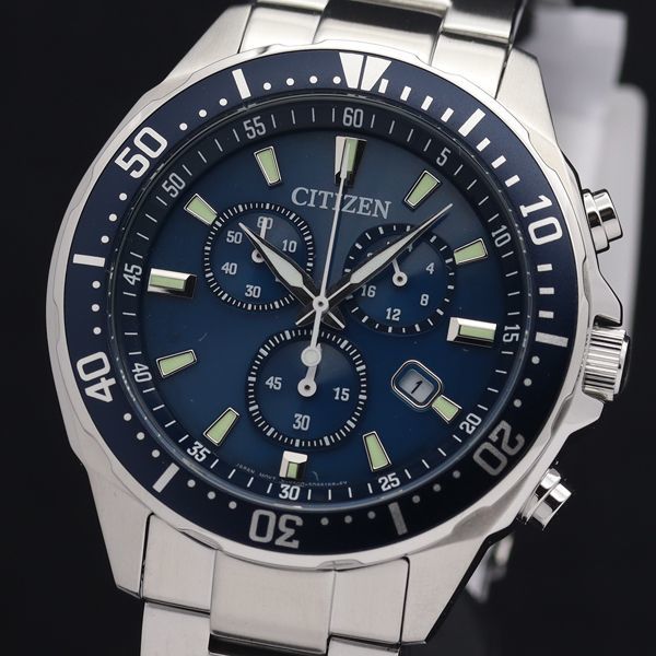 人気提案 CITIZEN SOLAR CHRONGRAPH H500-5064538メンズ 腕時計